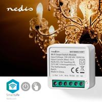 Nedis SmartLife Schakelaar | Wi-Fi | 3680 W | Kroonsteen | App beschikbaar voor: Android / IOS - WIFIWMS10WT - thumbnail