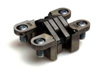 Soss scharn. ca. 40mm verstelbaar vernikkeld - thumbnail