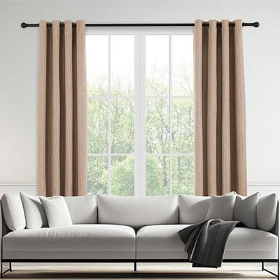 Lifa-Living - gordijnen - verduisterend - polyester - taupe - 150 x 260 cm - 8 ophangringen