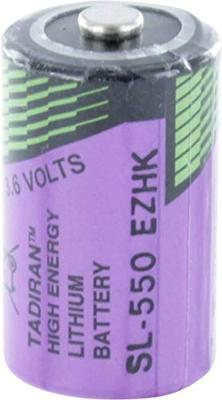 Tadiran Batteries SL 550 S Speciale batterij 1/2 AA Geschikt voor hoge temperaturen Lithium 3.6 V 900 mAh 1 stuk(s) Tadiran Batteries SL 550 S Speciale batterij 1/2 AA Geschikt voor hoge temperaturen Lithium 3.6 V 900 mAh 1 stuk(s)