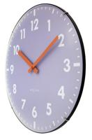 NeXtime NE-3542LA Glazen Wandklok Duomo 35 cm Lavendel/Rood - thumbnail