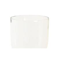 Kaarshouder DKD Home Decor 16 x 16 x 41 cm Zilverkleurig Aluminium Acryl - thumbnail