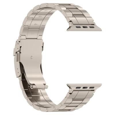 Titanium Premium Link bandje - Titanium kleur - Geschikt voor Apple Watch 44mm / 45mm / 46mm / 49mm Titanium Premium Link bandje - Titanium kleur - Geschikt voor Apple Watch 44mm / 45mm / 46mm / 49mm