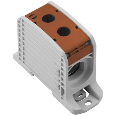 Weidmüller 2502780000 Doorgangsklem 37.50 mm Schroeven Grijs, Bruin 1 stuk(s)