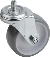 Metafranc Zwenkwiel 75Mm Pu+Schroeven W - WU0802940 - thumbnail