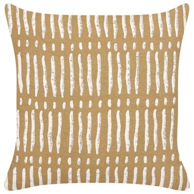 Beliani - SALIX - Sierkussen - Beige - 45 x 45 cm - Katoen