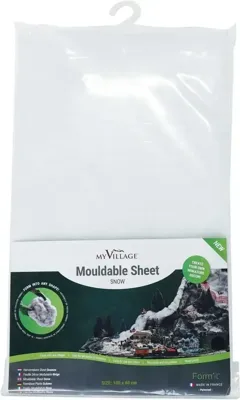 Hervormbare sheet Sneeuw 100 x 60 cm My Village - My village Hervormbare sheet Sneeuw 100 x 60 cm My Village - My village