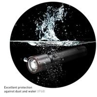 Ledlenser P6R Core Oplaadbare Zaklamp Zaklantaarn Zwart - thumbnail
