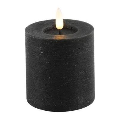 Stompkaars rustiek 7,5CM LED ro Lyon S zwart