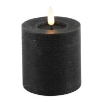 Stompkaars rustiek 7,5CM LED ro Lyon S zwart - thumbnail
