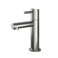 Hotbath Buddy Fonteinkraan - L uitloop 8.5cm - opbouw - geborsteld nikkel E001GN - thumbnail