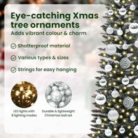 VidaXL Kunstkerstboom met 150 led groen 120 cm pvc en plastic en staal - thumbnail