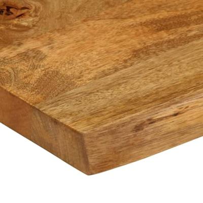 Tafelblad met natuurlijke rand 80x60x3,8 cm massief mangohout Tafelblad met natuurlijke rand 80x60x3,8 cm massief mangohout