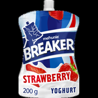 Melkunie Breaker Originals Strawberry Yoghurt 200 g bij Jumbo - thumbnail