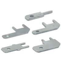 Klauke 2035 Plug-tong Voor solderen in gedrukte bedrading Insteekbreedte: 6.3 mm Insteekdikte: 0.8 mm 90 ° Ongeïsoleerd Metaal 1 stuk(s) - thumbnail
