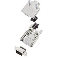 Amphenol L17DTPK-M-09+L717DE09PST D-sub male connectorset 180 ° Aantal polen: 9 Schroeven 1 stuk(s) - thumbnail