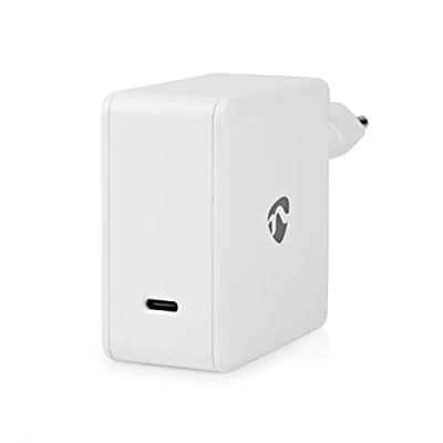 Nedis Oplader | 100 W | GaN | Snellaad functie | 3.0 / 5.0 A | Outputs: 1 | USB-C | Automatische Voltage Selectie - WCGPD100W100WT
