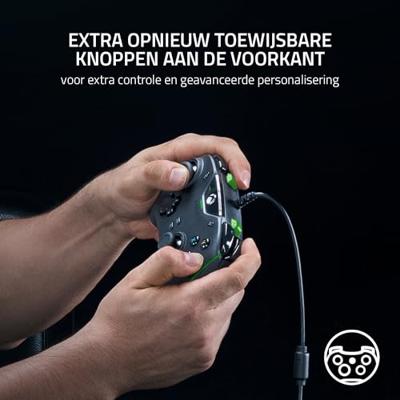 Razer Wolverine V2 Zwart 3,5 mm Gamepad Analoog Xbox Series S, Xbox Series X
