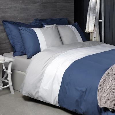 Dommelin Dommelin Dekbedovertrek Padua Percal 200TC Zilver 260x200/220 cm