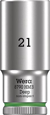 Wera Wera Werk 05004543001 Dopsleutelinzetstuk 21 mm 1 stuks 3/8 Wera Wera Werk 05004543001 Dopsleutelinzetstuk 21 mm 1 stuks 3/8