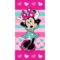 Minnie Mouse Strandlaken Hearts 70 x 140 cm - thumbnail