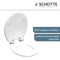 Schutte MDF High Gloss WC-bril FLOWERS AND WOOD met soft-close
 80549 - thumbnail