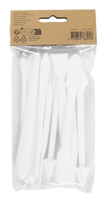 Creativ Company Boetseerstaafjes, afm 12,7-14,3 cm, wit, 12 stuk/ 1 doos