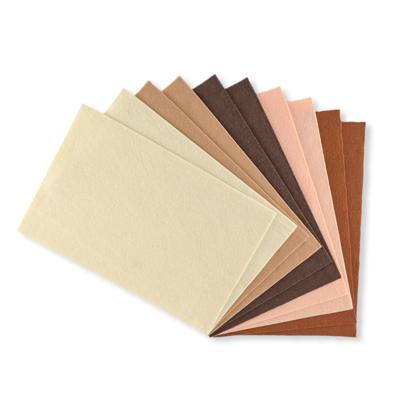 Vaessen Creative • vilt kit 1 1mm a4 bruin 10st.