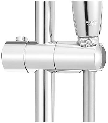 GROHE New Tempesta glijstangset met handdouche met 3 straalsoorten 9.5L/min. 60cm met doucheslang 175cm chroom/wit 27644001 GROHE New Tempesta glijstangset met handdouche met 3 straalsoorten 9.5L/min. 60cm met doucheslang 175cm chroom/wit 27644001