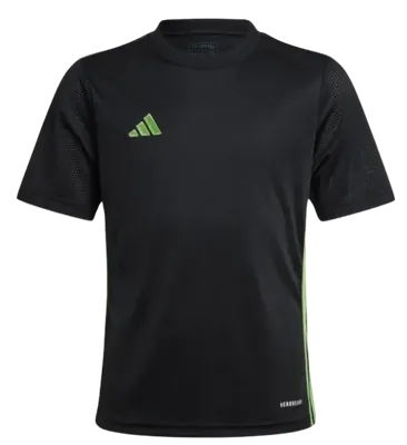 adidas Tabela 23 Voetbalshirt Kids Zwart Groen adidas Tabela 23 Voetbalshirt Kids Zwart Groen