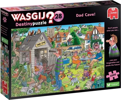 Wasgij Destiny 28 - Dad Cave, 1000st. Wasgij Destiny 28 - Dad Cave, 1000st.