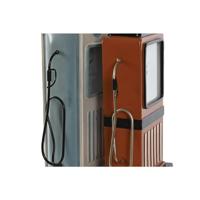 Tafelklok Home ESPRIT Blauw Oranje Vintage gasolinera (2 Stuks) - thumbnail