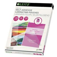 Leitz iLAM lamineerhoes ft A4, 250 micron (2 x 125 micron), zelfklevend, pak van 100 stuks - thumbnail