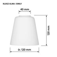 Activejet hanglamp AJE-ALMA 3P E27 3x40W - thumbnail