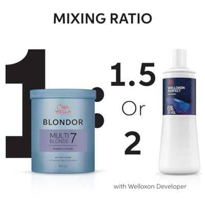 Wella Professionals Blondor Multiblonde Lightning Powder 7 800gr