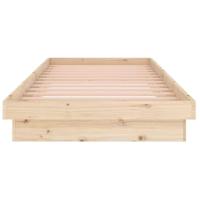 Bedframe massief hout 90x200 cm - thumbnail