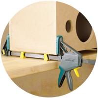 Wolfcraft 3031000 Eenhandsklem Spanbreedte (max.):300 mm Afm. werkbereik:100 mm - thumbnail