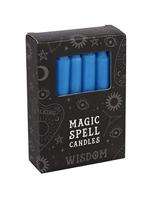 Magic Spell Kaarsen Wijsheid (Blauw - 12 stuks) - thumbnail