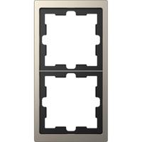 Merten MEG4020-6550 Afdekking Frame System Design Nikkel 1 stuk(s) - thumbnail