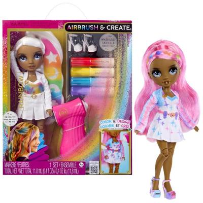 Rainbow High Air Brush & Create modepop grijze ogen