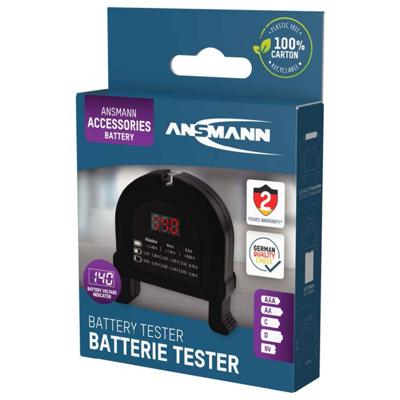 Ansmann Batterijtester Check-It Meetbereik (batterijtester) 1.2 V, 1.5 V, 3 V, 9 V Oplaadbare batterij, Batterij 4000001-510