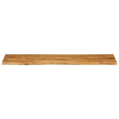 Tafelblad met natuurlijke rand 160x40x2,5 cm massief mangohout