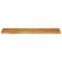 Tafelblad met natuurlijke rand 160x40x2,5 cm massief mangohout - thumbnail