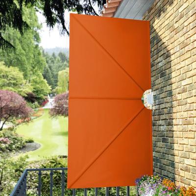 VidaXL Terrasscherm inklapbaar 300x150 cm terracottakleurig