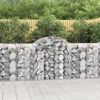 Schanskorven 40 st gewelfd 200x50x100/120 cm ijzer - thumbnail