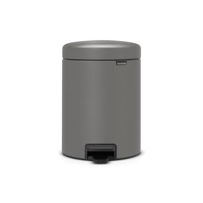 Brabantia pedaalemmer Newlcon 5 liter mineral concrete grey
