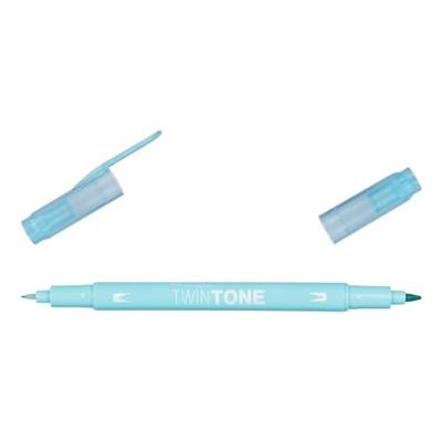 Tombow • twintone dual-tip brushpen aqua