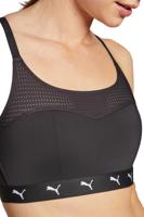 Puma Padded Sport Top Dames Zwart-XL - thumbnail
