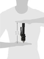 Satori Stuurpenverlenger verstelbaar easy up 1-1/8" - zwart - thumbnail