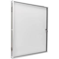 magnetoplan Wissellijst 1215200 Voor papierformaat: 9 x DIN A4 Buiten 1215200 Aluminium Wit 1 stuk(s) - thumbnail